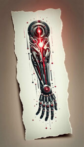 Biomechanika - Free tattoo design ideas ai genereted - inkby.ai