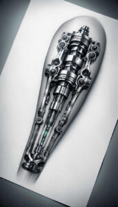 Biomechanika - Free tattoo design ideas ai genereted - inkby.ai
