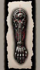 Biomechanika - Free tattoo design ideas ai genereted - inkby.ai