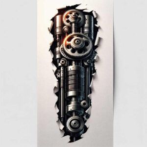 Biomechanika - Free tattoo design ideas ai genereted - inkby.ai