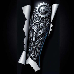 Biomechanika - Free tattoo design ideas ai genereted - inkby.ai