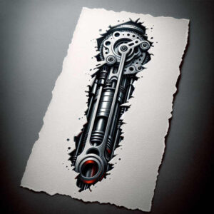 Biomechanika - Free tattoo design ideas ai genereted - inkby.ai