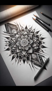 monochromatic-background-gradient-texture-harmony – tattoo design ideas free ai generated – Gallery: backgrounds-inkby-ai