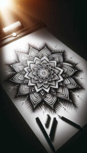backgrounds tattoo design ideas linked shapes mandala border for lower chest