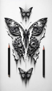 biomechanics tattoo design ideas metallic detailed anatomy for wrist
