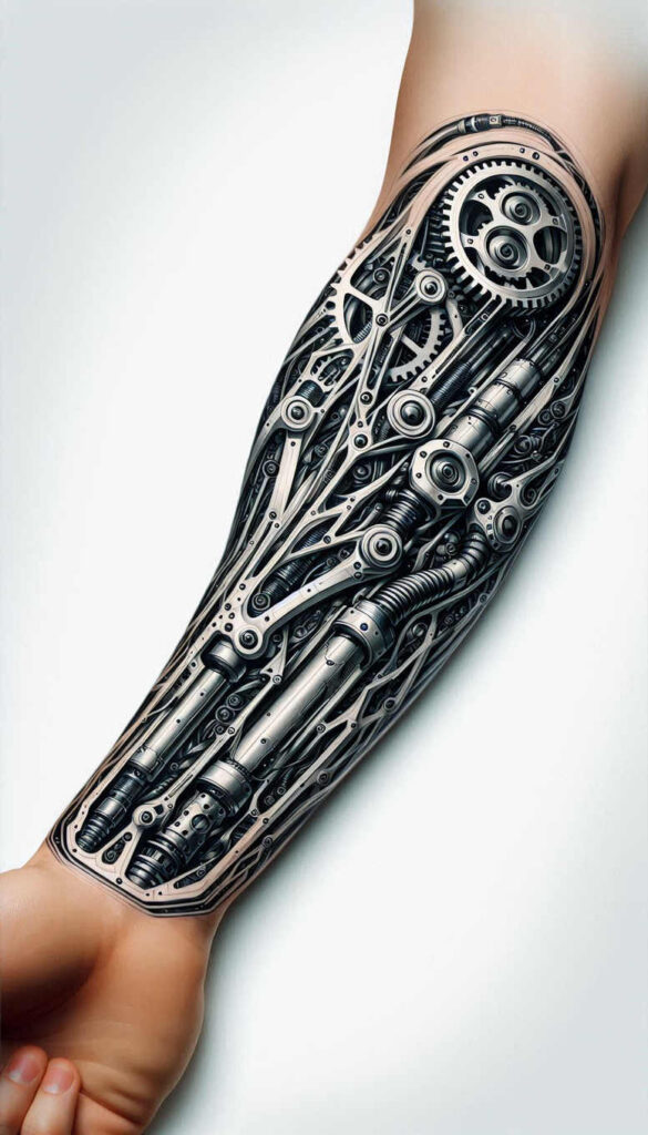biomechanics tattoo design ideas dynamic shapes dynamic curves for chest
