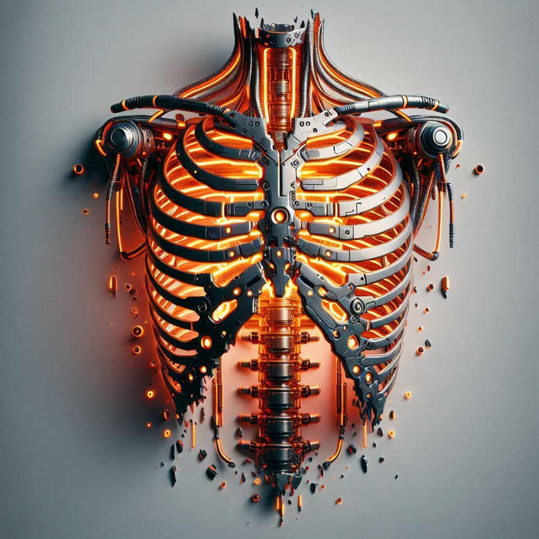 biomechanics tattoo design ideas balanced color tendons for stomach