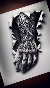 biomechanics-tattoo-designs-ideas-ai-generated--shafts-bold-highlights-for-spine
