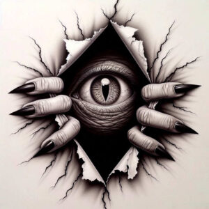mystical-eye – tattoo design ideas free ai generated – surrealism-dreamscape – for-biceps – Gallery: eyes-inkby-ai