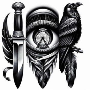 eyes tattoo design ideas simple dot shading meaning perseverance