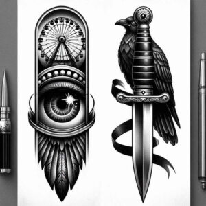 eyes tattoo design ideas micro design tribal for triceps