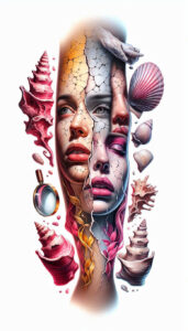 3d-face – tattoo design ideas free ai generated – realism-depth-perception – for-foot – Gallery: faces-inkby-ai
