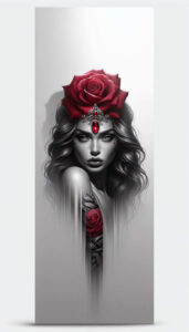 abstract-face – tattoo design ideas free ai generated – surrealism-fantasy-inspired – for-side – Gallery: faces-inkby-ai