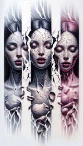 colored-face – tattoo design ideas free ai generated – realism-precise-anatomy – for-upper-shoulder – Gallery: faces-inkby-ai