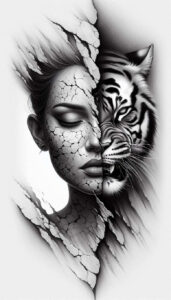 detailed-face – tattoo design ideas free ai generated – realism-sharp-focus – for-heel – Gallery: faces-inkby-ai