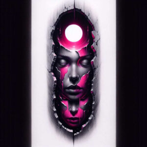 detailed-visage – tattoo design ideas free ai generated – surrealism-enigmatic – for-palm – Gallery: faces-inkby-ai
