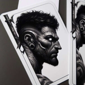 face-with-lips – tattoo design ideas free ai generated – neotraditional-solid-blacks – for-side-torso – Gallery: faces-inkby-ai