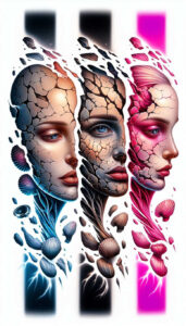 floral-face – tattoo design ideas free ai generated – realism-natural-luminosity – for-upper-thigh – Gallery: faces-inkby-ai