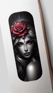 illuminated-face – tattoo design ideas free ai generated – realism-digital-realism – for-shin – Gallery: faces-inkby-ai