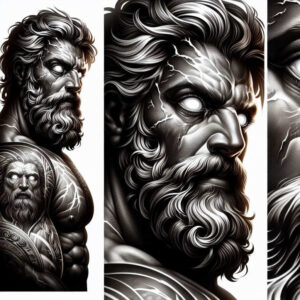 portrait – tattoo design ideas free ai generated – realism-life-like – for-triceps – Gallery: faces-inkby-ai