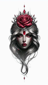 surreal-face – tattoo design ideas free ai generated – surrealism-phantom – for-forearm – Gallery: faces-inkby-ai