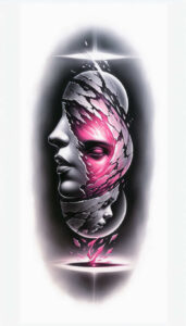 tattoo-face – tattoo design ideas free ai generated – neotraditional-color-richness – for-spine – Gallery: faces-inkby-ai