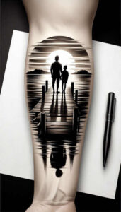 family tattoo design ideas no background embrace meaning resilience