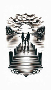 family tattoo design ideas nonintrusive protective for temple