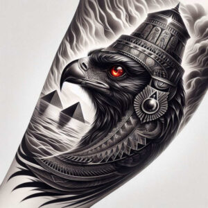 horus-symbolism-neotraditional-defined-outlines-for-hand – tattoo design ideas free ai generated – Gallery: horus-inkby-ai
