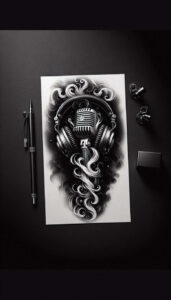 mystical-animals – tattoo design ideas free ai generated – realism-real-shadows – for-abdomen – Gallery: news-inkby-ai