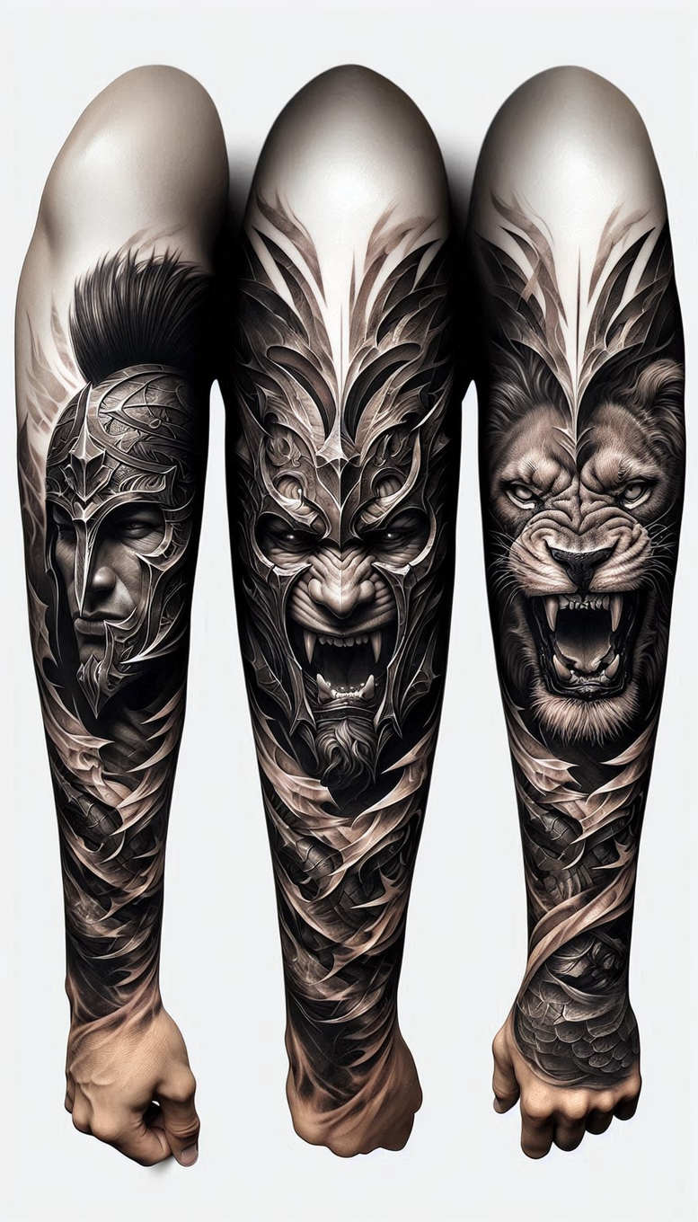 news tattoo design ideas realistic shadowing razor-sharp represents perseverance