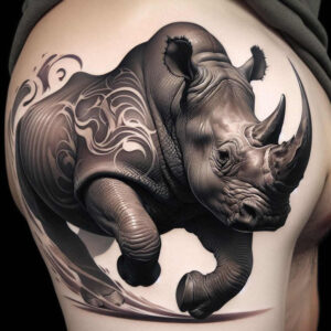 animals-with-3d-effects – tattoo design ideas free ai generated – neotraditional-refined-detail – for-side – Gallery: other-animals-inkby-ai