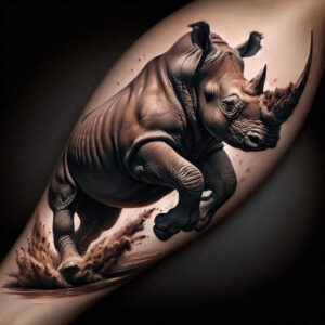 wild-animals – tattoo design ideas free ai generated – surrealism-whimsical – for-stomach – Gallery: other-animals-inkby-ai