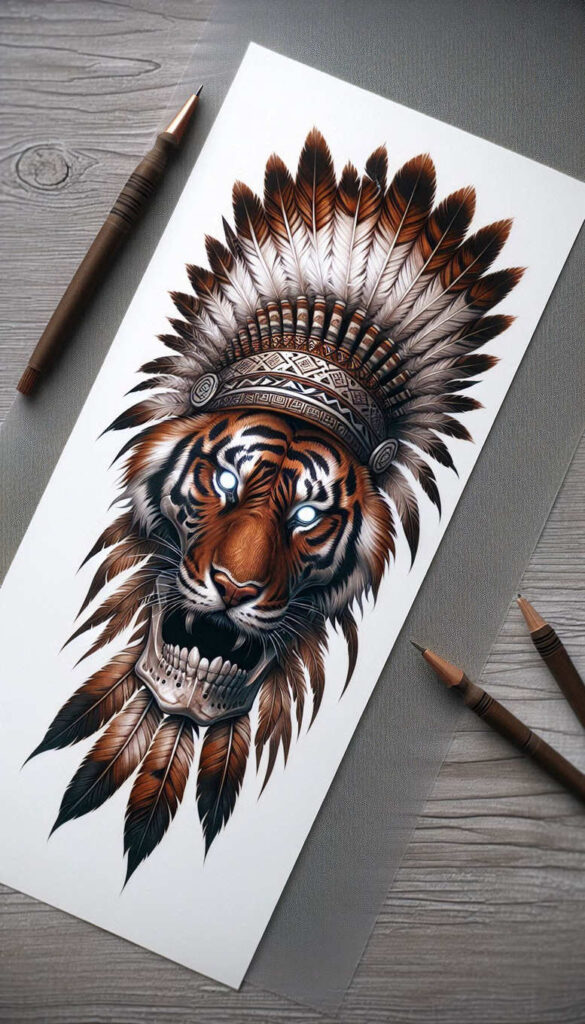 native-peace-symbols – tattoo design ideas free ai generated – realism-depth-of-field – for-fingers – Gallery: other-native-americans-inkby-ai