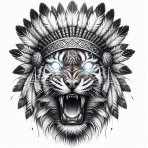 other-native-americans tattoo design ideas color depth warrior motifs represents strength