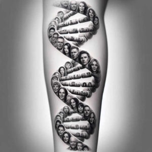 clean-stroke – tattoo design ideas free ai generated – surrealism-dream-motifs – for-stomach – Gallery: other-other-inkby-ai