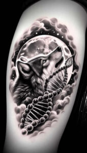 miniature – tattoo design ideas free ai generated – realism-reflection-effect – for-triceps – Gallery: other-other-inkby-ai