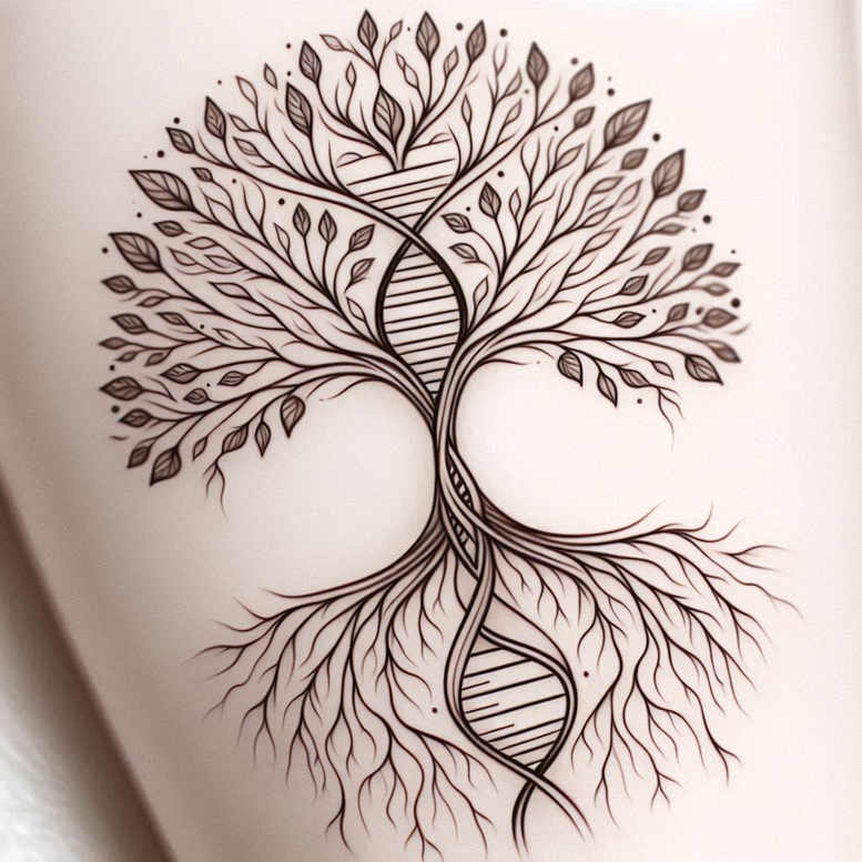 open-space – tattoo design ideas free ai generated – realism-illustrative-style – for-shin – Gallery: other-other-inkby-ai