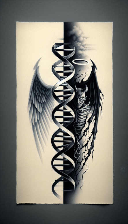 plain-tattoo – tattoo design ideas free ai generated – neotraditional-dynamic-color – for-scapula – Gallery: other-other-inkby-ai