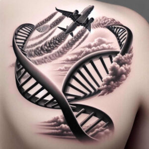pristine – tattoo design ideas free ai generated – surrealism-altered-reality – for-back – Gallery: other-other-inkby-ai