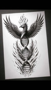 refined – tattoo design ideas free ai generated – surrealism-fragmentation – for-upper-thigh – Gallery: other-other-inkby-ai