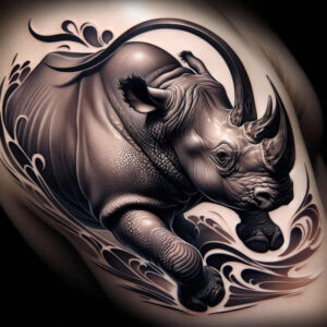 clean-lines – tattoo design ideas free ai generated – neotraditional-vibrant-palette – for-nape – Gallery: other-religions-inkby-ai