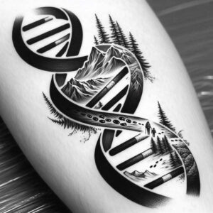 other tattoo design ideas Realism skin texture minimalist shows courage