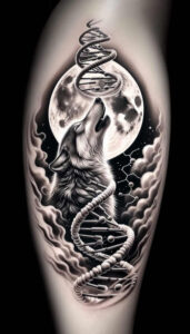 other tattoo design ideas mirrored effect moody determination and power