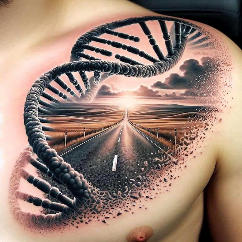 other tattoo design ideas Realism optical depth watercolor-style for inner arm