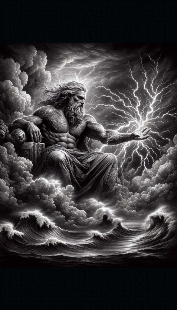poseidon-art-tattoo – tattoo design ideas free ai generated – dreadful – for-neck – Gallery: poseidon-inkby-ai