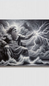 water-element-god-tattoo – tattoo design ideas free ai generated – moody – for-lower-leg – Gallery: poseidon-inkby-ai
