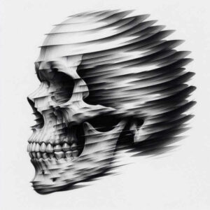 detailed-skull-tattoo – tattoo design ideas free ai generated – crawling – for-collarbone – Gallery: skulls-inkby-ai