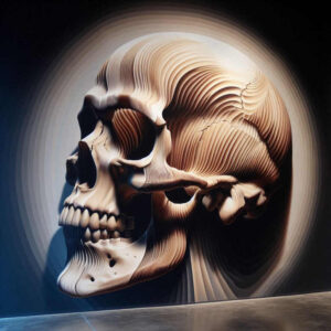 war-motif-skull-tattoo – tattoo design ideas free ai generated – melting – for-upper-shoulder – Gallery: skulls-inkby-ai