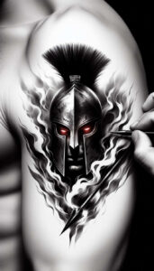 warrior-in-motion-realism-skin-realism-for-calf – tattoo design ideas free ai generated – Gallery: warriors-inkby-ai